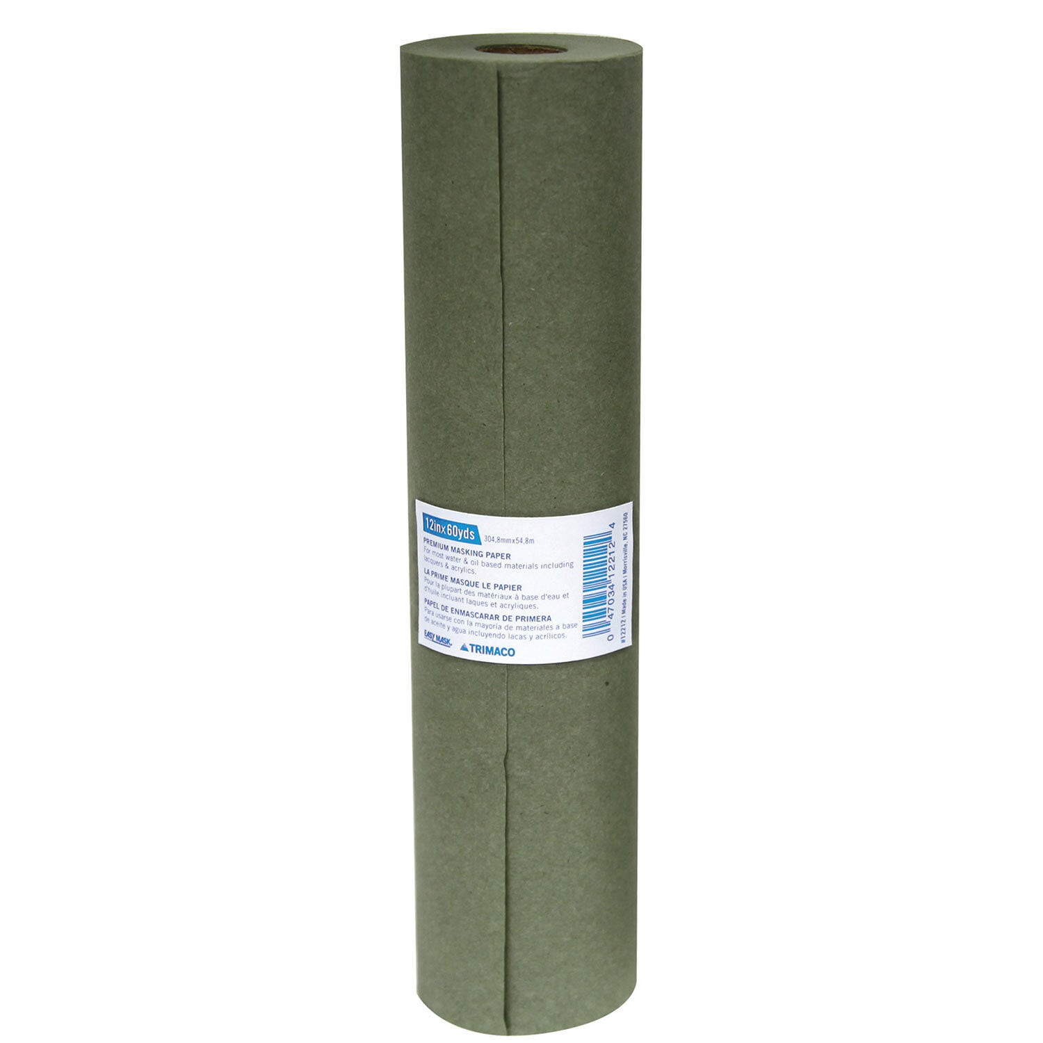 12" x 180' Easy Mask Green Premium Masking Paper