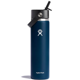 24 oz. Wide Mouth with Flex Straw Cap