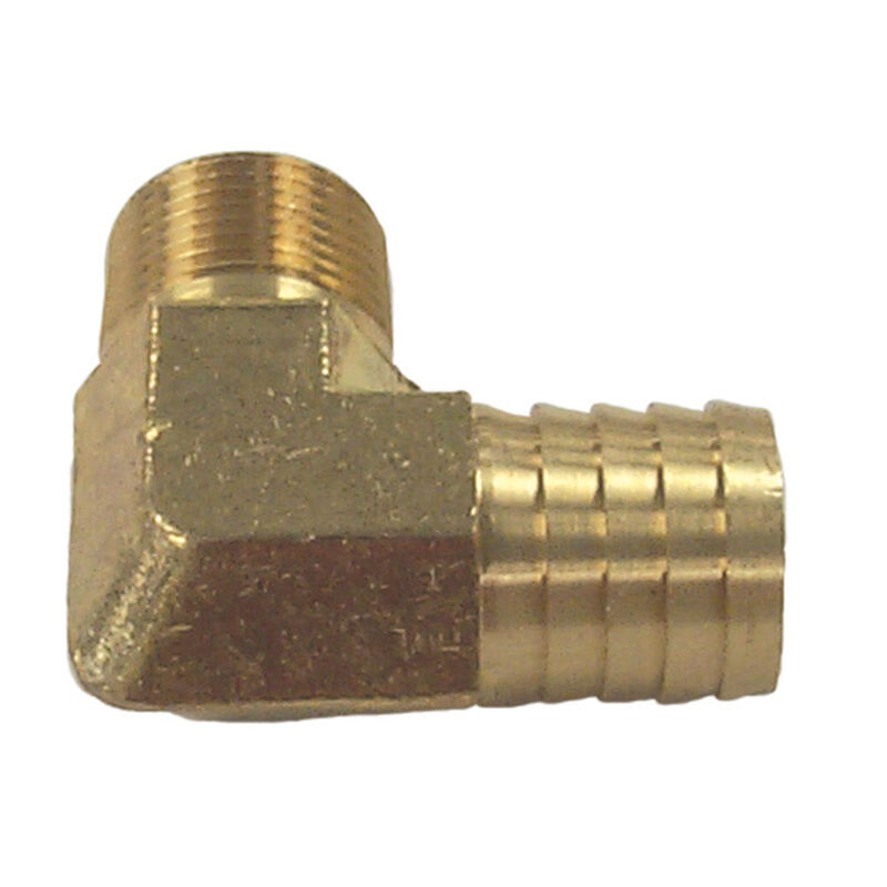 SIERRA 188216 90 Degree Fuel System Connector with Hose Barb for