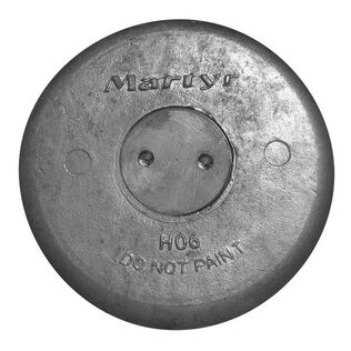 Hull Zinc Anode-Azimut, 0.63" ID, 5.3" OD, 2"H