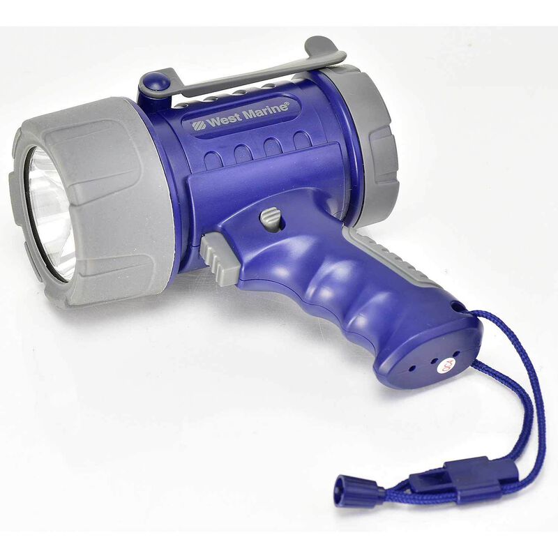 WEST MARINE Waterproof 650 Lumen Rechargeable LED Spotlight