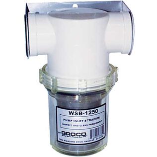 Inline Water Strainer, 1 1/4" Port Sizes