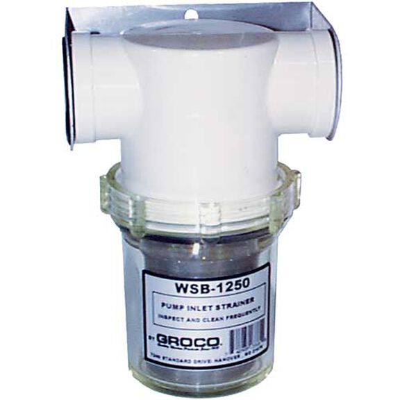 Inline Water Strainer, 1 1/4" Port Sizes image number 0