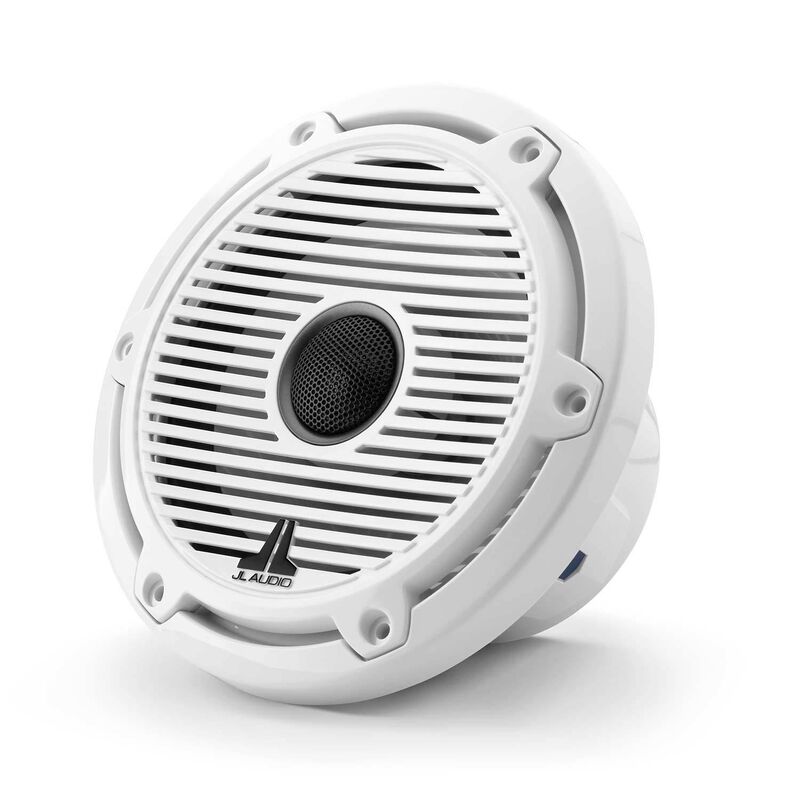 M6-650X-C-GwGw 6.5" Marine Coaxial Speakers, White Classic Grilles image number 2