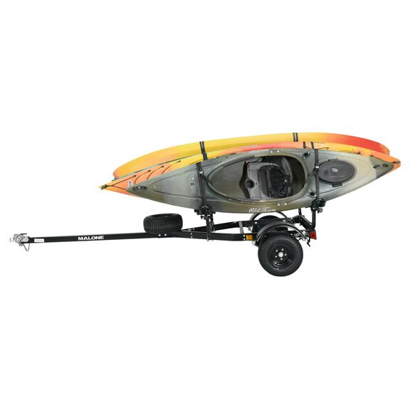 MicroSport Off-Road 4 Kayak Trailer Package (4 Sets FoldAway-J, Spare Tire) image number 4
