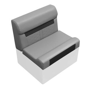Wise DLX95-1905 DLX Series 28" Pontoon Bench Cushion Set - Marble / Reef Stone