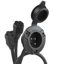 AC Port Plug With Dual 18" Extension Cord image number 1