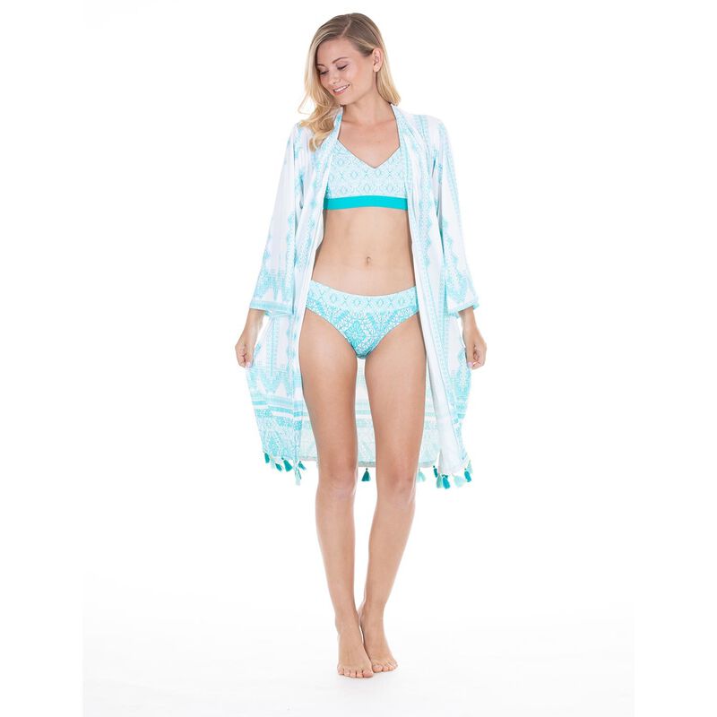 Women's Crystal Lagoon Coverluxe Kimono Cover-Up image number 0