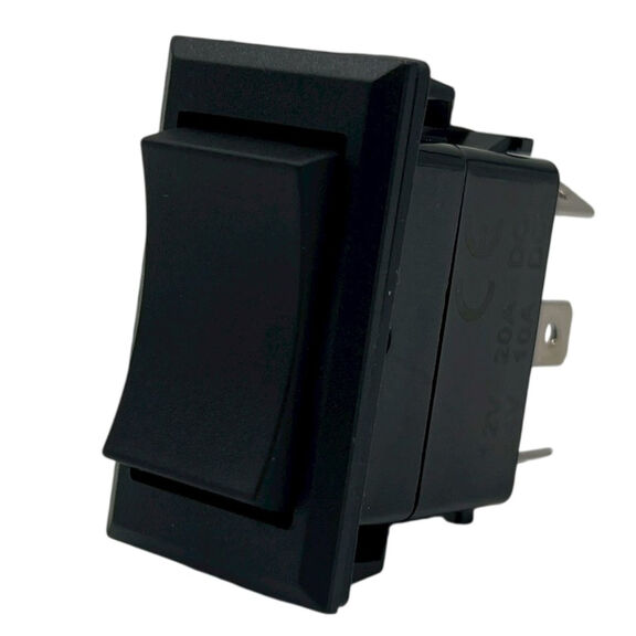 Rocker Switch, (On)/Off/(On), SPDT image number 0