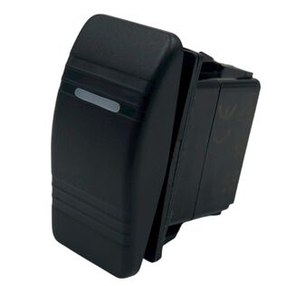 Contura Switch, One LED, On/Off/(On), DPDT