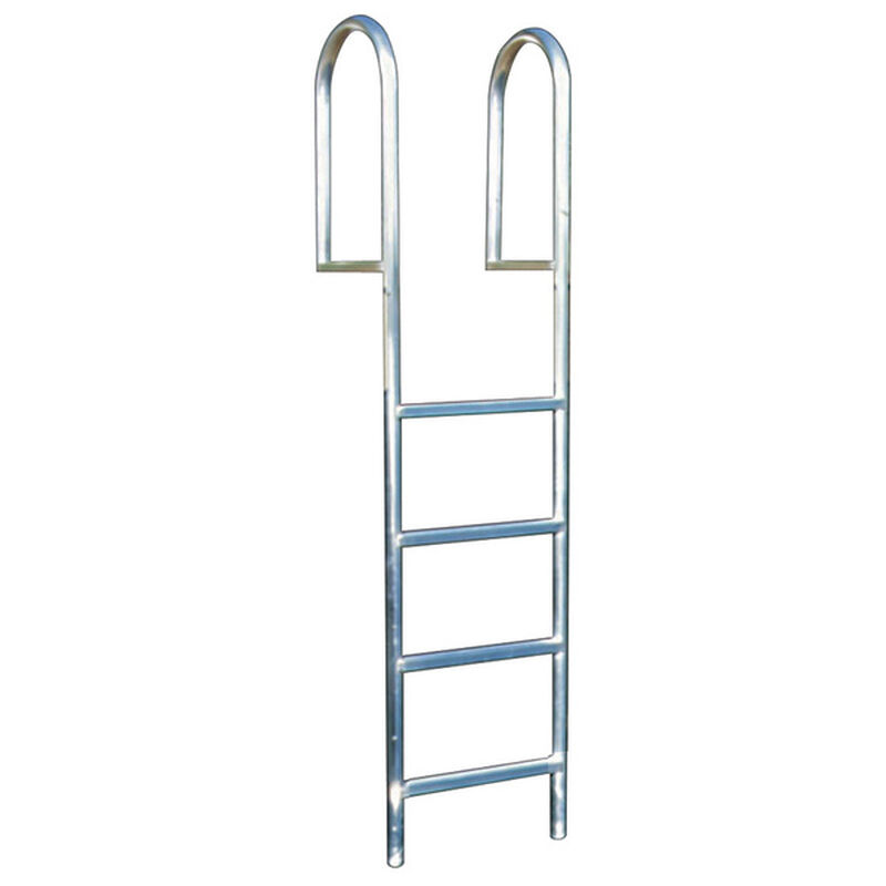 INTERNATIONAL DOCK Straight Dock Ladder, 4Step, Standard Rung West