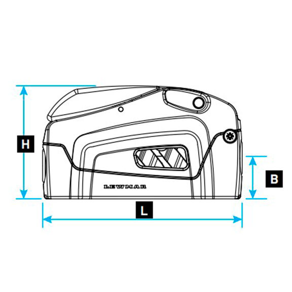 DC1 Double Rope Clutch - 6-8mm (1/4" - 5/16") Line image number 2