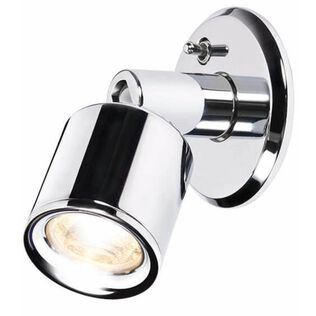 BCM Evia 3-35 Triple Adjustable LED Downlight 85mm Satin Steel