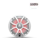 Wet Sounds REVO 6.5 inch High Output Coaxial Speakers w/ SW-White RGB Grilles image number 1