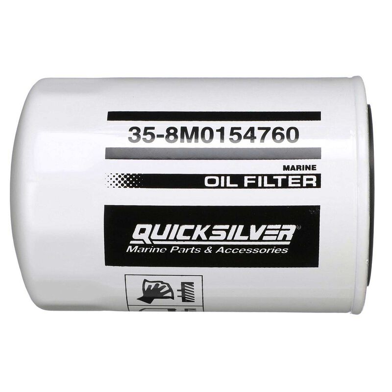 Quicksilver 8M0154760 Oil Filter for Various Marine Engines | by West Marine