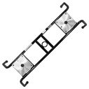 8WD1280-KP Dual Seat Stand with Kingpin style 3/4" Pin Brackets, Includes Two 7" Seat Mounts, Fits Most Boat Seats image number 1