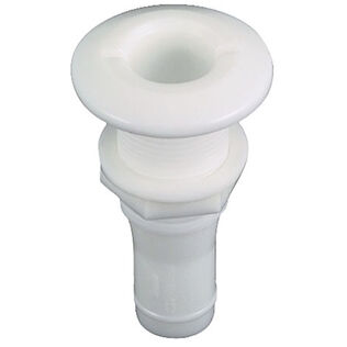 Plastic Mushroom Head Thru-Hull Connection, Barbed