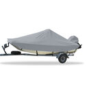 Styled-to-Fit Boat Cover for Narrow Center Console Bay Style Fishing Boats with Shallow Draft Hull image number 0