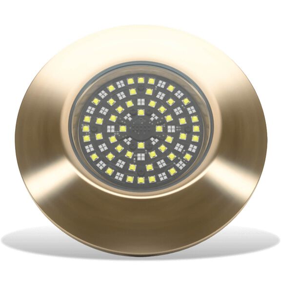 Lumishore SUPRA THX1604 LED Through Hull Underwater Light, 20,000 Lumen, Blue/White image number 1