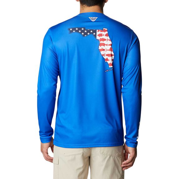 Men's PFG Terminal Tackle&trade; Statetriot Shirt image number 0