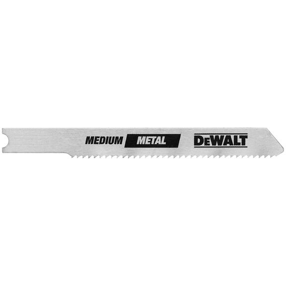 DEWALT 4" 8 Tpi Aluminum/Fiberglass Cut Hcs T-Shank Jig Saw Blade, 5-Pack image number 0