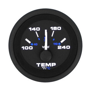 Premier Pro Series Water Temperature Gauge, IB/OB