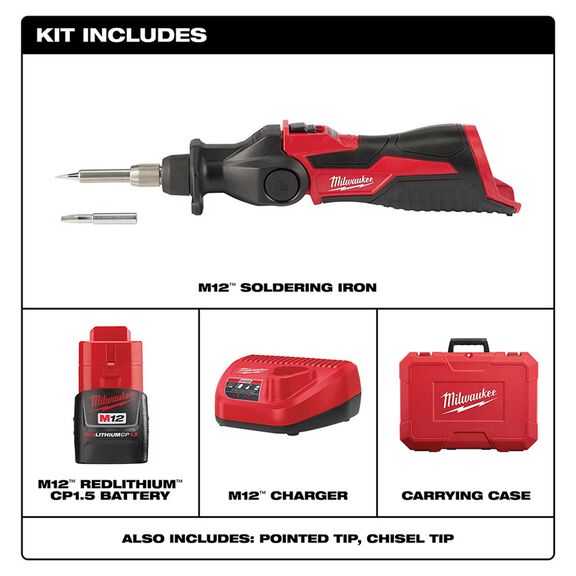 M12&trade; Soldering Iron Kit image number 1