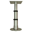 12" - 28" Anodized Air-Powered 3-Stage Table Pedestal image number 0