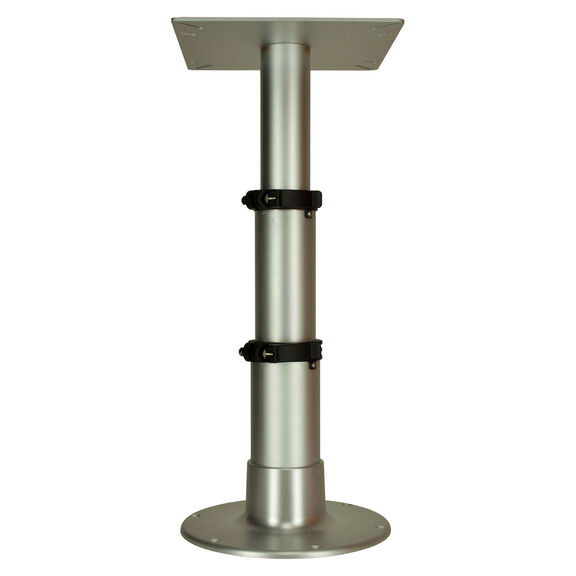 12" - 28" Anodized Air-Powered 3-Stage Table Pedestal image number 0