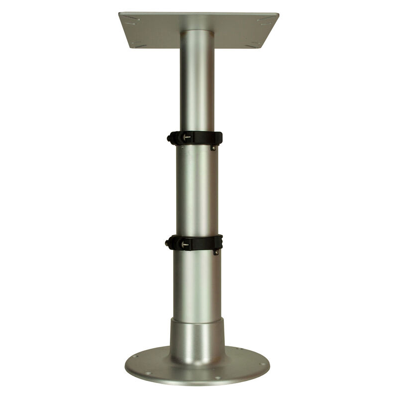 12" - 28" Anodized Air-Powered 3-Stage Table Pedestal image number null