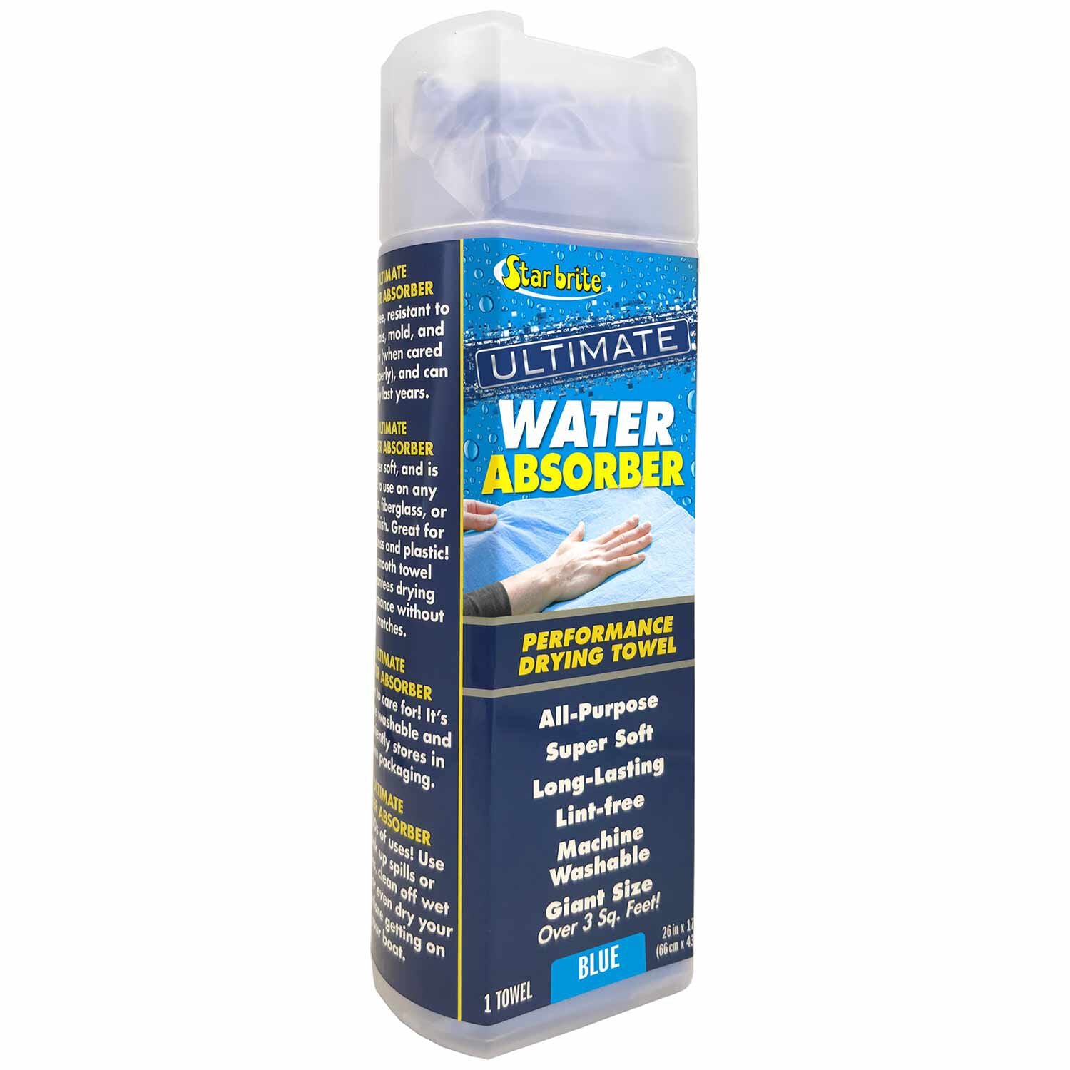 Large Performance Drying Towel, Blue