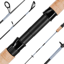 4'3" Li'l Finz Kids Spinning Rod, Medium Power, Black/Silver image number 0