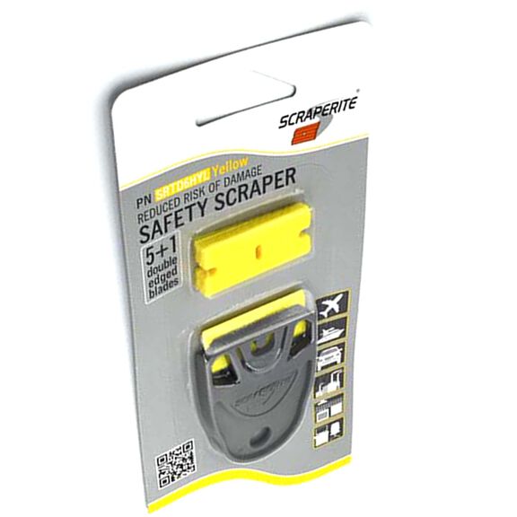 Plastic Scraper with 6 Blade Refills image number 0