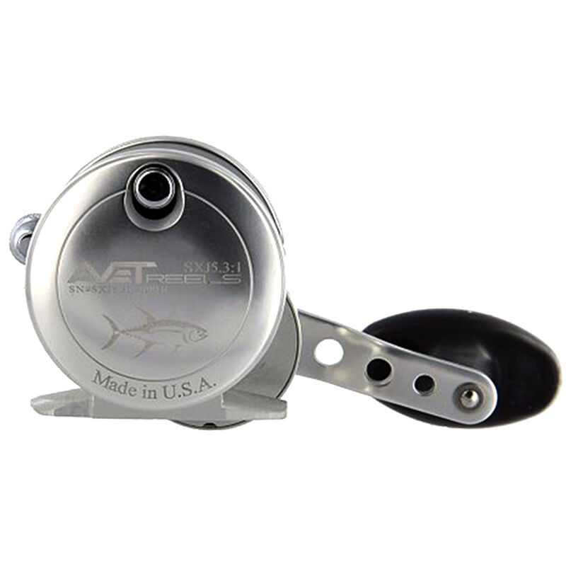 Avet SX G2 5.3 Single Speed Reel with Glide Plate - Gunmetal - Right-H