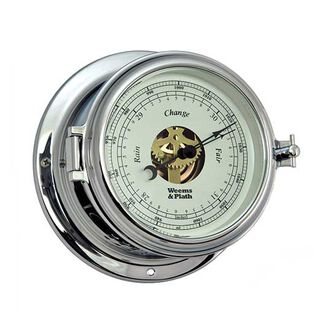 Endurance II 115 Open Dial Barometer, Chrome