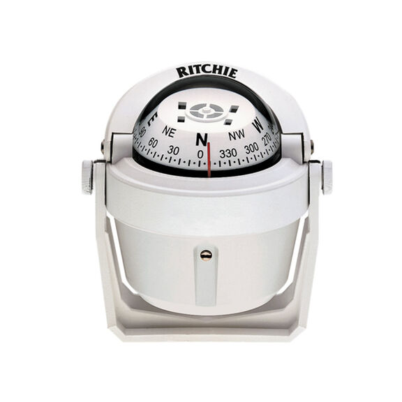 Bracket-Mount Explorer Compass, White Case, White Card image number 0