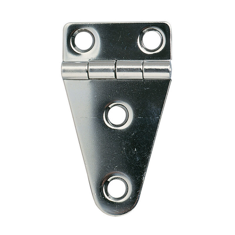WEST MARINE StainlessSteel Strap Hinge, 25/8" Open Width, 11/2
