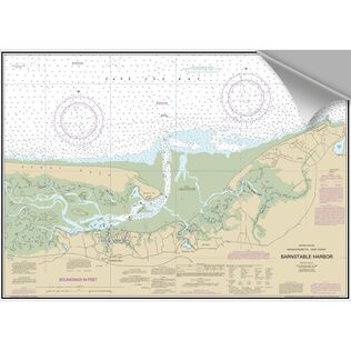Barnegat Bay Decorative Nautical Chart