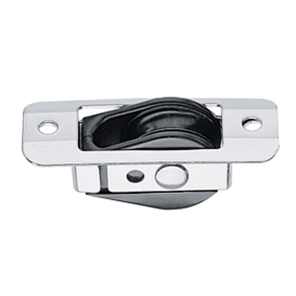 29mm Thru-Deck Bullet Block, Stainless Steel Cover