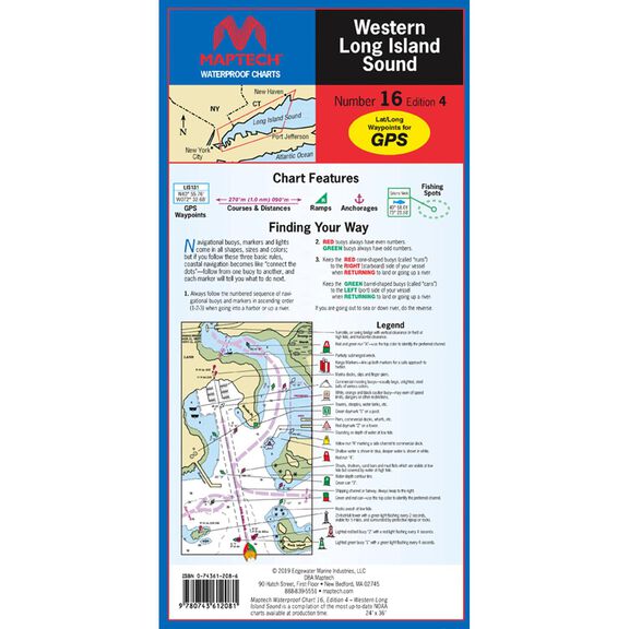 WPC016-04WMDS Western Long Island Sound, 4th Edition image number 0