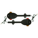 3/4" LED Fender Mount Trailer Lights,Amber/Red, 2-Pack image number 1