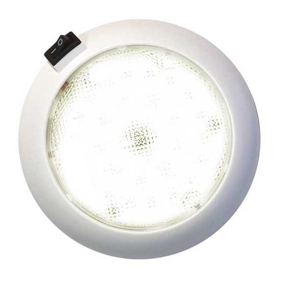 Surface-Mount 5 1/2" LED Dome Light with Switch image number 0