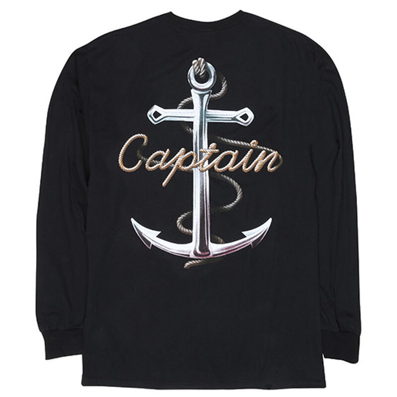 Men’s Roped Captain Long Sleeve Tee West Marine