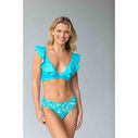 Women's Ruffle Crop Bikini Top image number 1