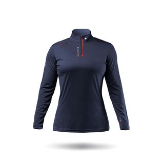 Women's UV Active High Zip Collar Top