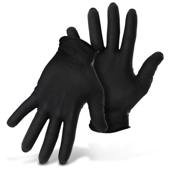 4 Mil Powder-Free Disposable Nitrile Gloves, 100-Pack, X-Large image number 1
