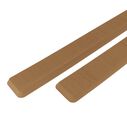 Brushed Coaming Bolster, 2 Piece Set image number 0