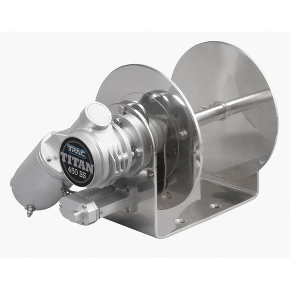 Titan 450 Stainless Steel Drum Winch image number 0