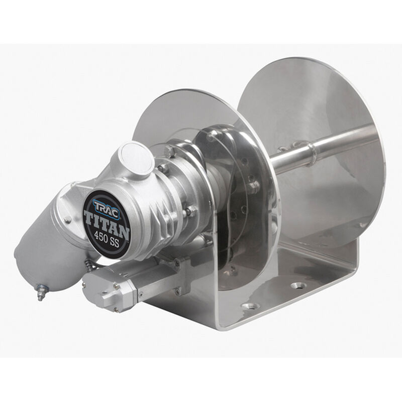 TRAC OUTDOOR PRODUCTS Titan 450 Stainless Steel Drum Winch West Marine