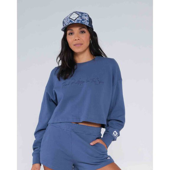 Women's Beach Day Crew Sweater image number 0